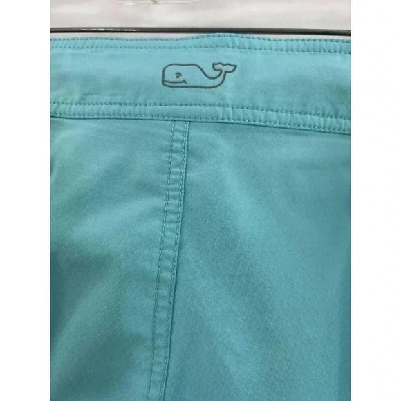 Vineyard Vines Board Shorts Men's 42 Aqua Blue Performance Swim Trunks 42"x9" - Picture 7 of 9
